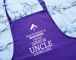 This Is What A Badass Uncle Looks Like Apron Kitchen Chefs Baking BBQ For Great Uncle Godfather Brother In Law Gift For Him Her AP0692