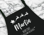 Personalised Mens Christmas Apron