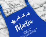 Personalised Mens Christmas Apron