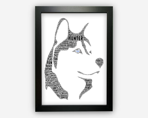 Personalised Husky Gifts