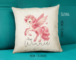 Personalised Horse Lover Cushion Gift Printed Name Design