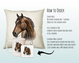 Birthday Gift For Girl Horse Lover Cushion Gift Printed Name Design Cushion Throw Pillow Gift For Girls Nursery Bedroom Christmas Gift CS522