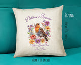 Robin Cushion Gift Robins Appear When Loved Ones Are Near