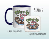 Otter Couple Valentines Day Gift for Boyfriend Husband