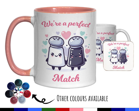 Kawaii Salt & Pepper Valentines Day Gift for Boyfriend Husband