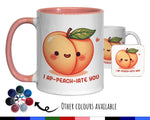 Kawaii 'I Ap-peach-iate You' Valentines Day Gift for Boyfriend Husband