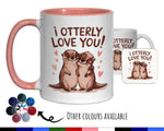 Otter Couple Valentines Day Gift for Boyfriend Husband