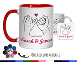 Personalised Valentines Day Mug Gift for Boyfriend Husband