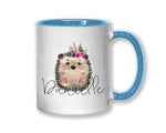 Personalised Hedgehog Coffee Mug MGZ069