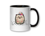 Personalised Hedgehog Coffee Mug MGZ069